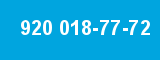 920 018-77-72 920 018-77-72